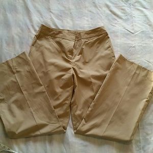 Pre-owned Tan dress pants fully lined size 10